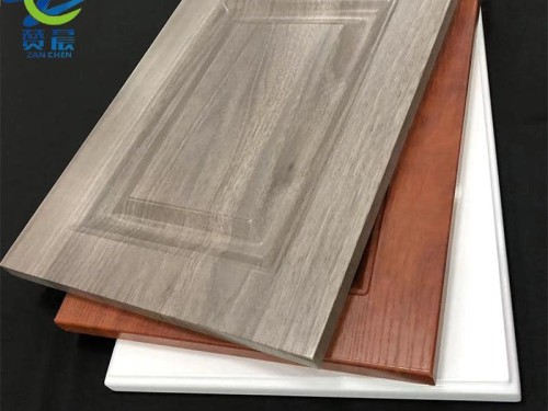 實(shí)木包覆門板材料櫥柜拼框門防潮防水免噴膠吸塑膜